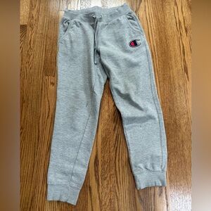 Champion Light Gray Joggers Sweatpants